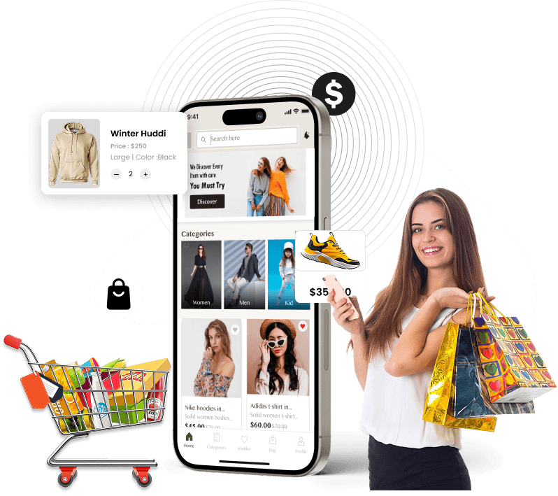 Custom eCommerce App & Website Development